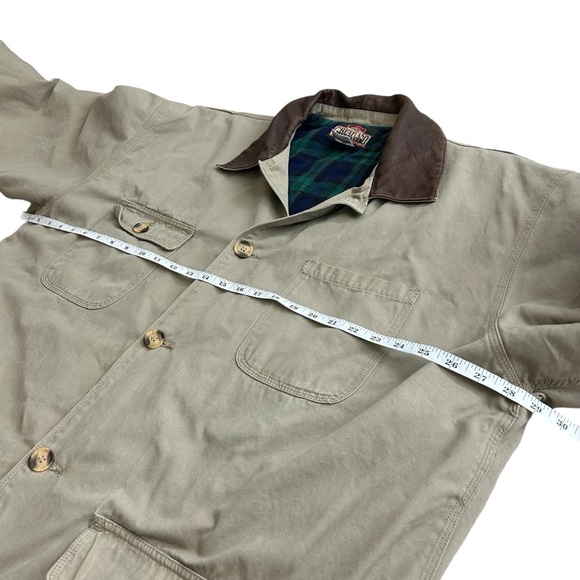 Vintage Greatland Apparel Flannel Lined Weekender Chore Coat. Size XXLT - Picture 7 of 9
